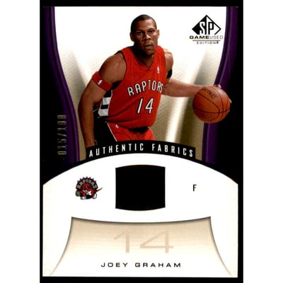 2006-07 SP Game Used Gold #192 Joey Graham JSY