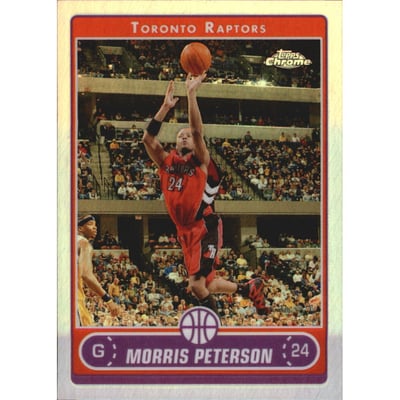 2006-07 Topps Chrome Refractors #107 Morris Peterson