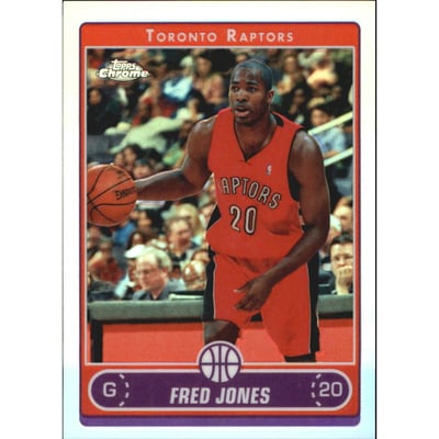 2006-07 Topps Chrome Refractors #145 Fred Jones