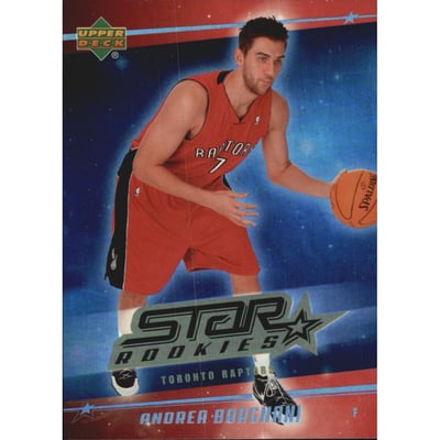 2006-07 UD Reserve Gold #201 Andrea Bargnani