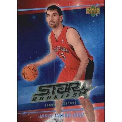 2006-07 UD Reserve Gold #228 Jorge Garbajosa