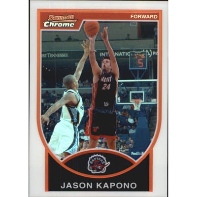 2007-08 Bowman Chrome Refractors #102 Jason Kapono