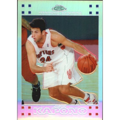 2007-08 Topps Chrome Refractors #19 Jason Kapono