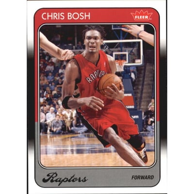 2008-09 Fleer 1988-89 #109 Chris Bosh
