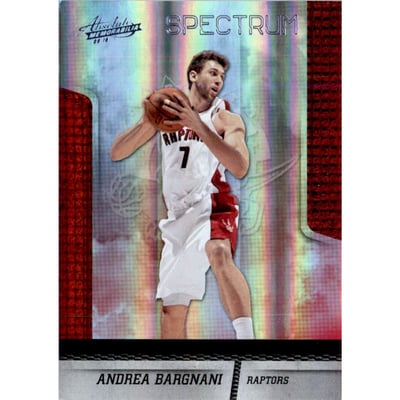 2009-10 Absolute Memorabilia Spectrum Platinum #51 Andrea Bargnani