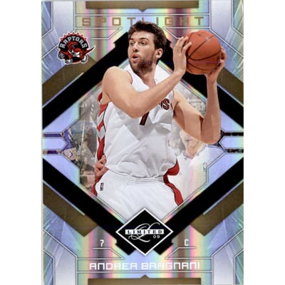 2009-10 Limited Gold Spotlight #14 Andrea Bargnani