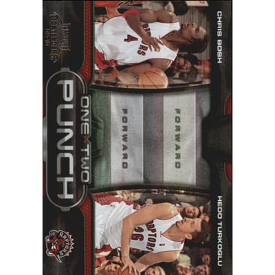 2009-10 Playoff Contenders One-Two Punch Black #3 Chris Bosh/Hedo Turkoglu