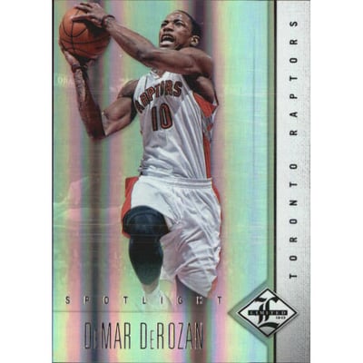 2012-13 Limited Silver Spotlight #24 DeMar DeRozan