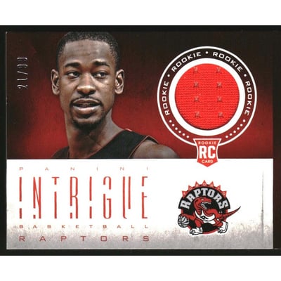 2012-13 Panini Intrigue Rookie Memorabilia #13 Terrence Ross