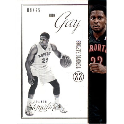 2012-13 Panini Signatures Stars #396 Rudy Gay