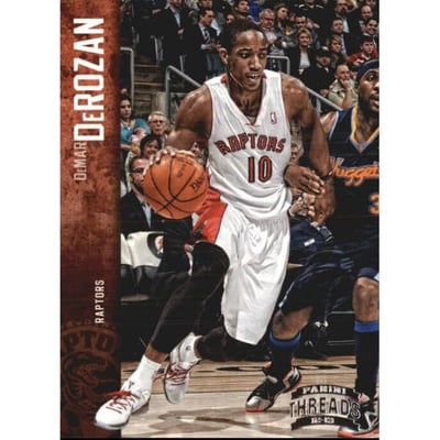 2012-13 Panini Threads Century Proof Silver #134 DeMar DeRozan