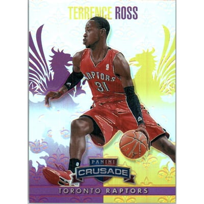 2013-14 Panini Crusade Insert Purple #204 Terrence Ross