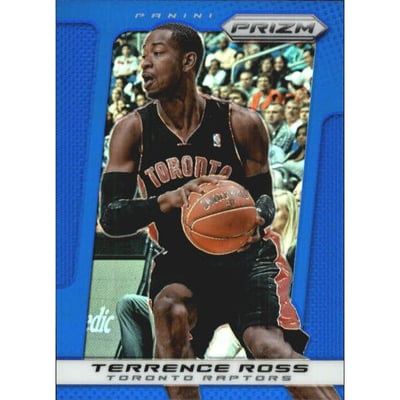 2013-14 Panini Prizm Prizms Blue #121 Terrence Ross