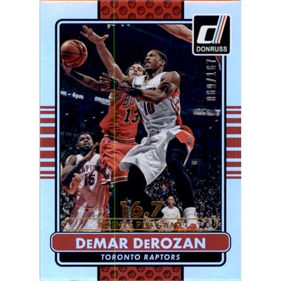 2014-15 Donruss Stat Line Career #197 DeMar DeRozan/167