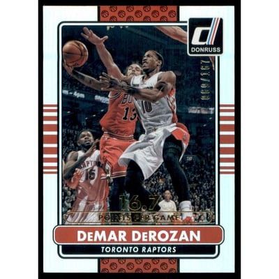 2014-15 Donruss Stat Line Season #197 DeMar DeRozan/227