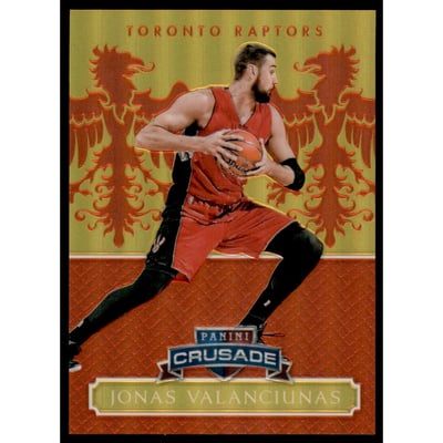 2014-15 Panini Excalibur Crusade Red #27 Jonas Valanciunas