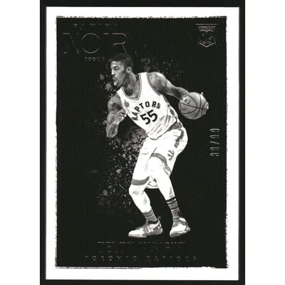 2015-16 Panini Noir #86 Delon Wright BW RC