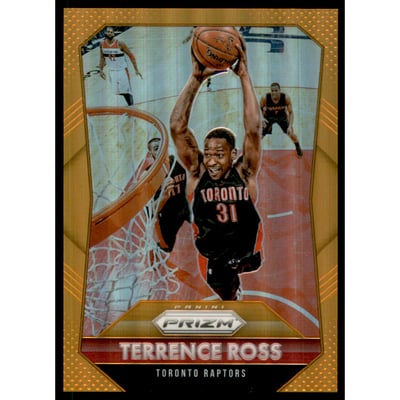 2015-16 Panini Prizm Prizms Orange #161 Terrence Ross
