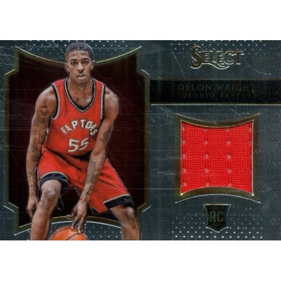 2015-16 Select Rookie Swatches #7 Delon Wright