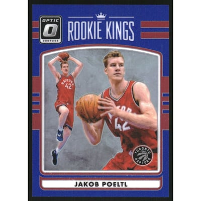 2016-17 Donruss Optic Rookie Kings Blue #9 Jakob Poeltl