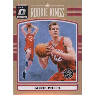 2016-17 Donruss Optic Rookie Kings Orange #9 Jakob Poeltl