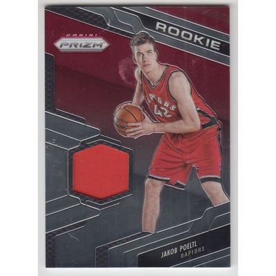 2016-17 Panini Prizm Rookie Jerseys #89 Jakob Poeltl