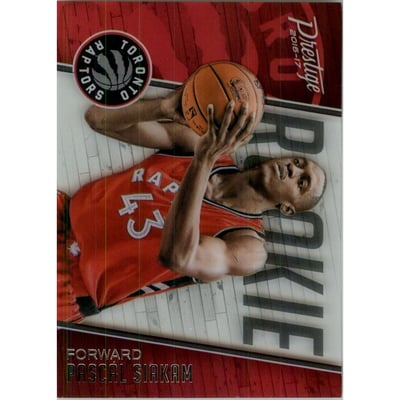 2016-17 Prestige Acetate Rookies #21 Pascal Siakam