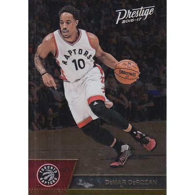 2016-17 Prestige Metallized #23 DeMar DeRozan