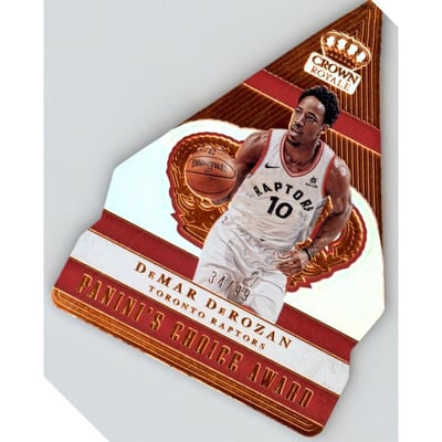 2017-18 Crown Royale Panini's Choice #23 DeMar DeRozan
