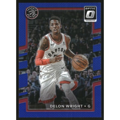 2017-18 Donruss Optic Blue #140 Delon Wright