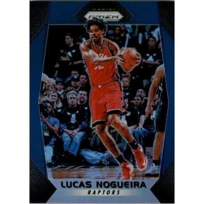 2017-18 Panini Prizm Prizms Blue #39 Lucas Nogueira