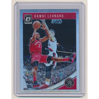2018-19 Donruss Optic Holo #121 Kawhi Leonard