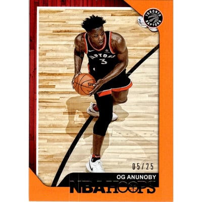 2018-19 Hoops Orange #76 OG Anunoby