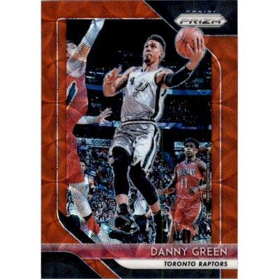 2018-19 Panini Prizm Prizms Choice Red #43 Danny Green