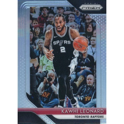 2018-19 Panini Prizm Prizms Silver #53 Kawhi Leonard