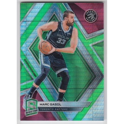 2018-19 Panini Spectra Neon Green #33 Marc Gasol