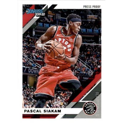 2019-20 Donruss Press Proof Purple #189 Pascal Siakam