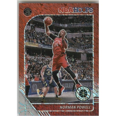 2019-20 Hoops Premium Stock Prizms Red Shimmer #184 Norman Powell