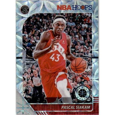 2019-20 Hoops Premium Stock Prizms Silver Scope #182 Pascal Siakam