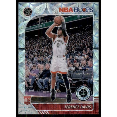2019-20 Hoops Premium Stock Prizms Silver Scope #257 Terence Davis II