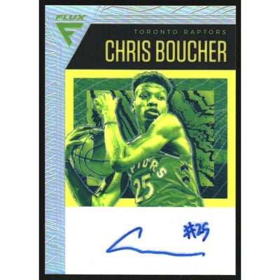 2019-20 Panini Chronicles Flux Autographs Silver #4 Chris Boucher