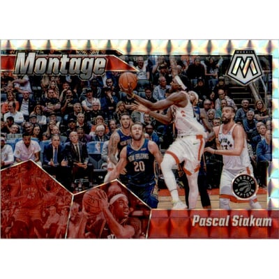 2019-20 Panini Mosaic Montage Mosaic #12 Pascal Siakam