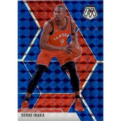 2019-20 Panini Mosaic Mosaic Blue #69 Serge Ibaka
