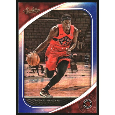 2020-21 Absolute Memorabilia Blue #93 Pascal Siakam