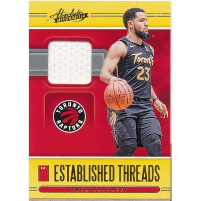 2020-21 Absolute Memorabilia Established Threads Level 1 #28 Fred VanVleet
