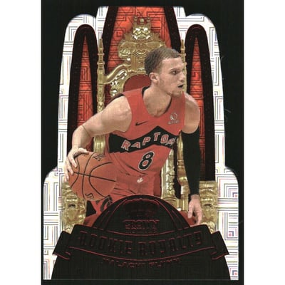2020-21 Crown Royale Rookie Royalty Asia Red #14 Malachi Flynn