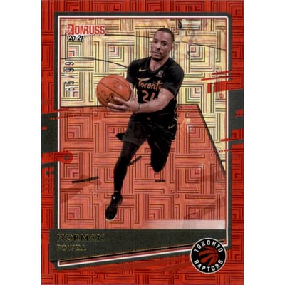 2020-21 Donruss Choice Red #46 Norman Powell