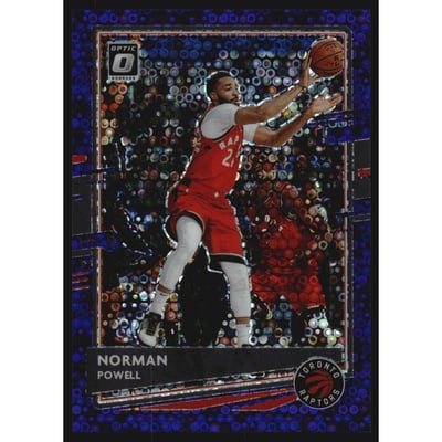 2020-21 Donruss Optic Fast Break Purple #50 Norman Powell