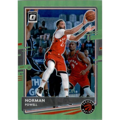2020-21 Donruss Optic Lime Green #50 Norman Powell