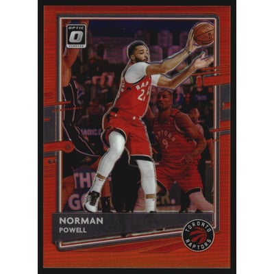 2020-21 Donruss Optic Orange #50 Norman Powell